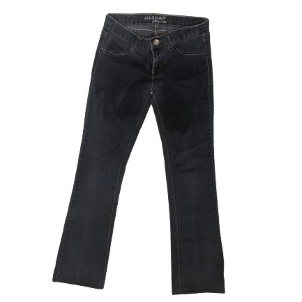 ---  Dark Wash Straight Cut Jeans Size 5/6